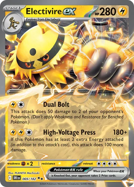 Electivire ex card image