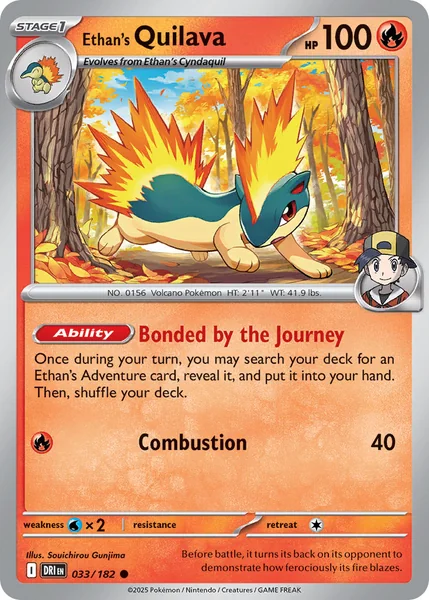 Ethan's Quilava card image