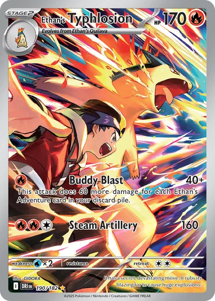 Ethan's Typhlosion card image