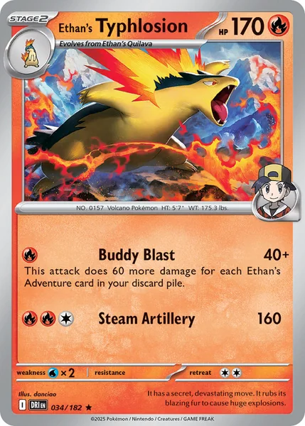 Ethan's Typhlosion card image