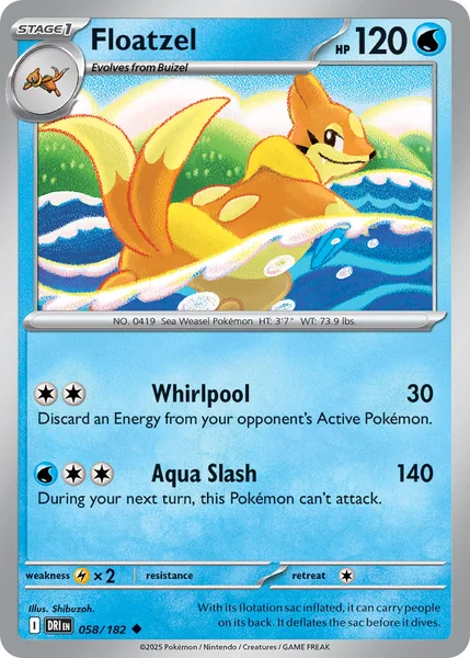 Floatzel card image