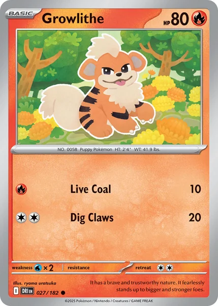Growlithe card image