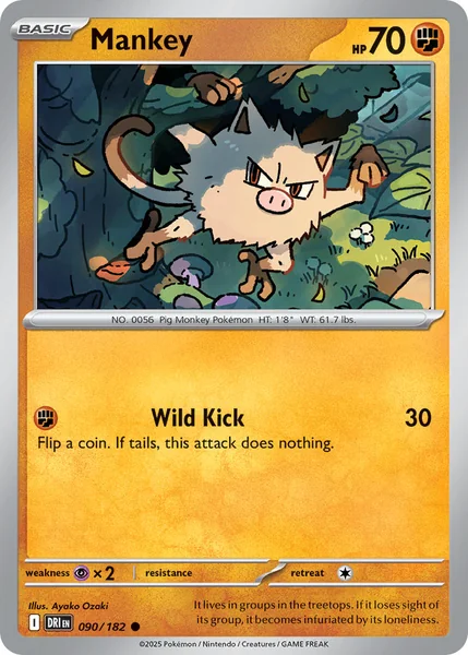Mankey card image