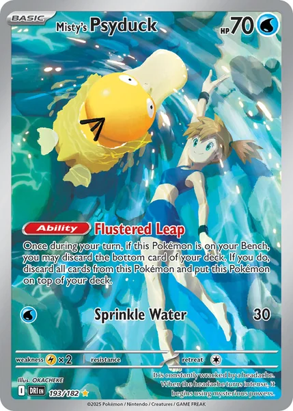 Misty's Psyduck card image
