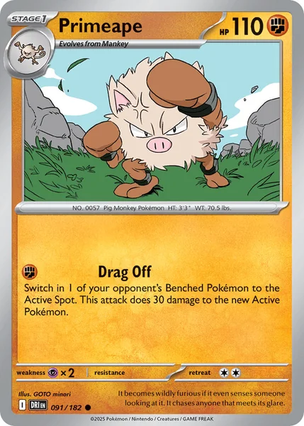 Primeape card image
