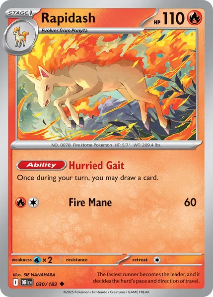 Rapidash card image