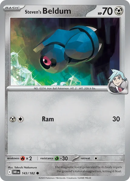 Steven's Beldum card image