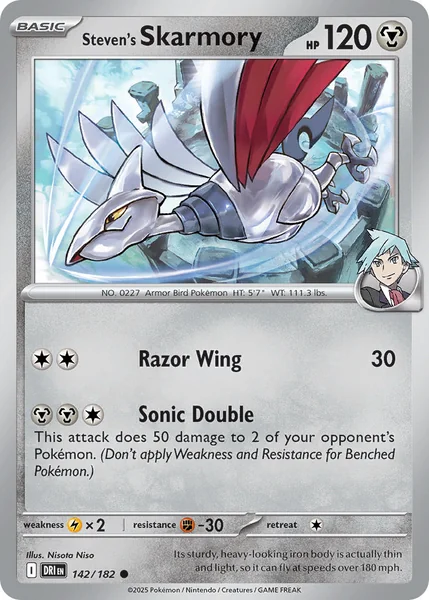 Steven's Skarmory card image