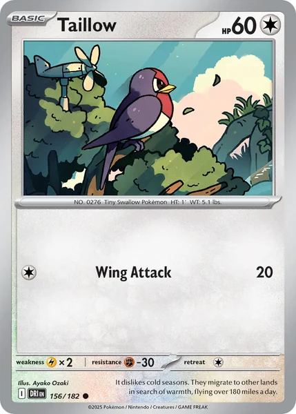 Taillow card image
