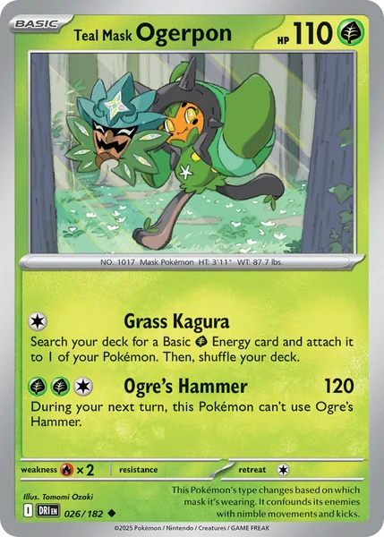 Teal Mask Ogerpon card image
