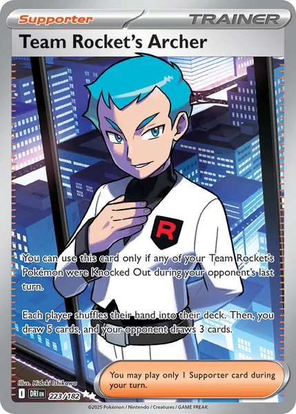 Team Rocket's Archer card image