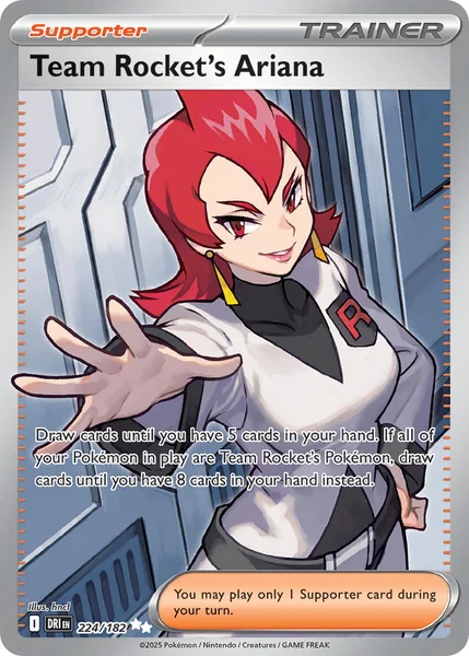 Team Rocket's Ariana card image