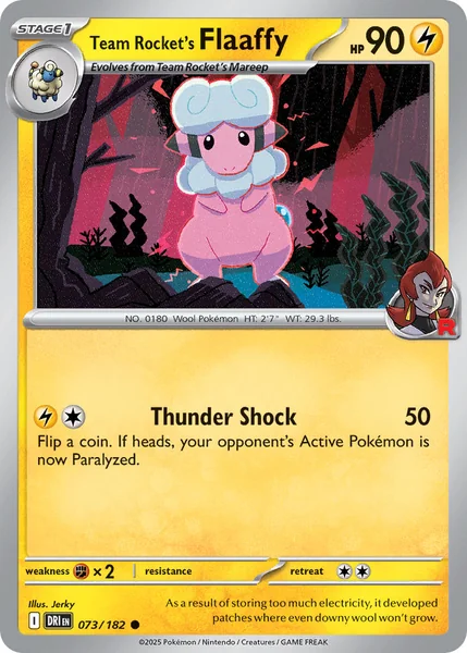 Team Rocket's Flaaffy card image