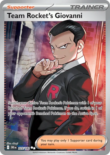 Team Rocket's Giovanni card image