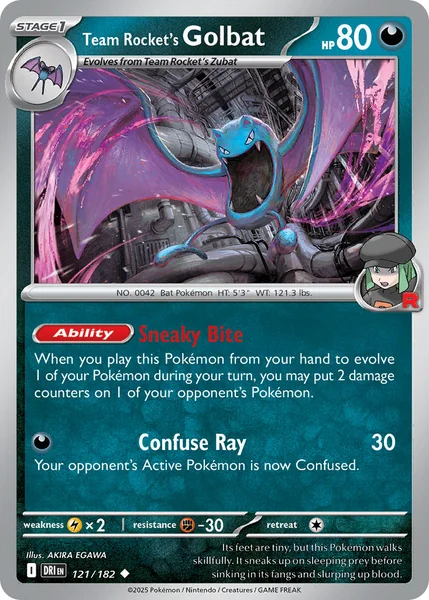 Team Rocket's Golbat card image