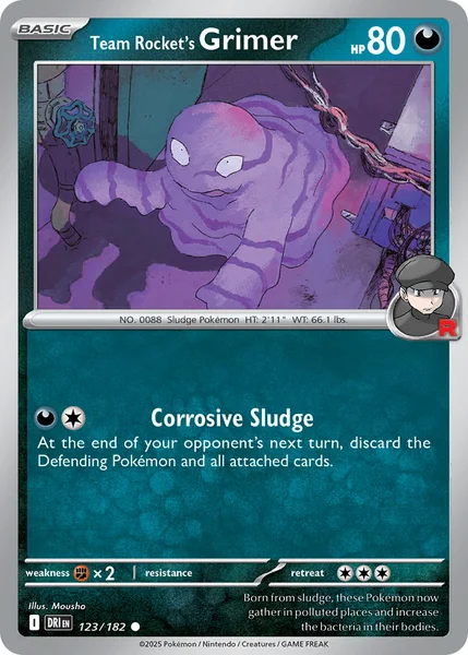 Team Rocket's Grimer card image