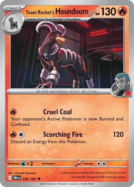 Team Rocket's Houndoom card image