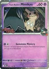 Team Rocket's Mimikyu card image