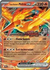 Team Rocket's Moltres ex card image