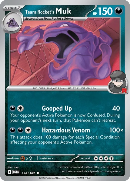 Team Rocket's Muk card image