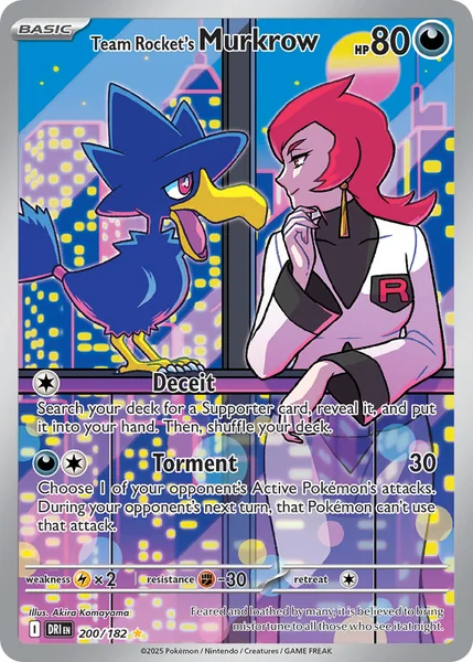 Team Rocket's Murkrow card image