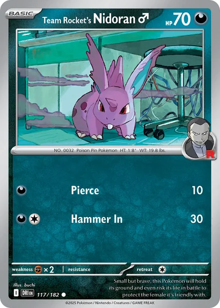 Team Rocket's Nidoran card image