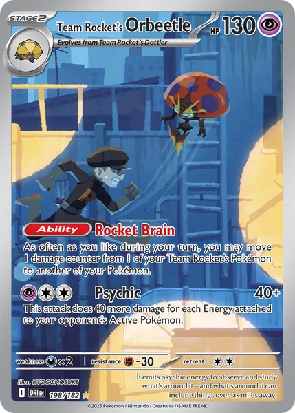 Team Rocket's Orbeetle card image