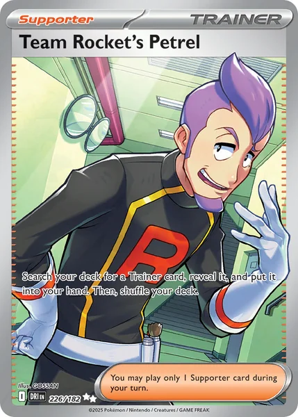 Team Rocket's Petrel card image