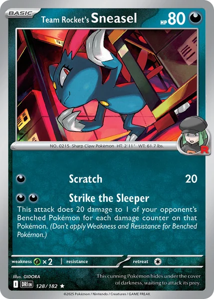 Team Rocket's Sneasel card image