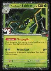 Team Rocket's Spidops card image