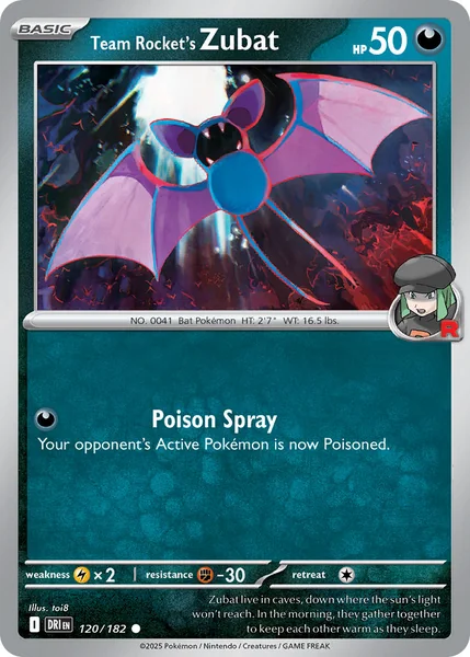 Team Rocket's Zubat card image