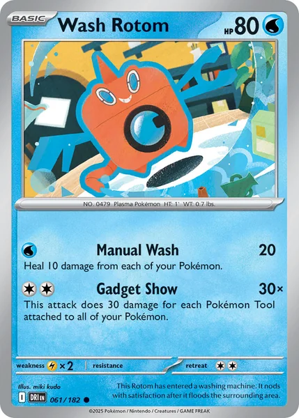 Wash Rotom card image