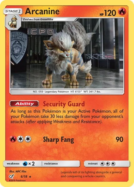 Arcanine card image