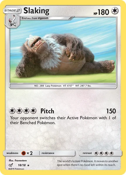 Slaking card image