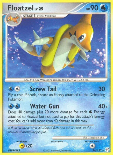 Floatzel card image