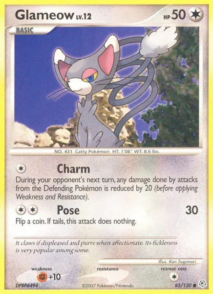 Glameow card image