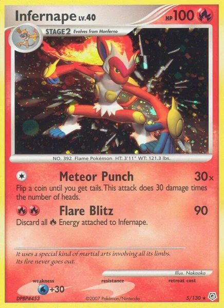 Infernape card image