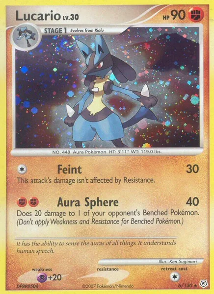 Lucario card image