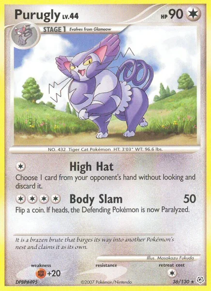 Purugly card image