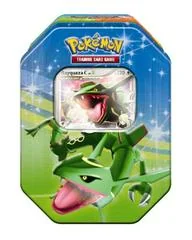 Rayquaza C LV. X Tin card image