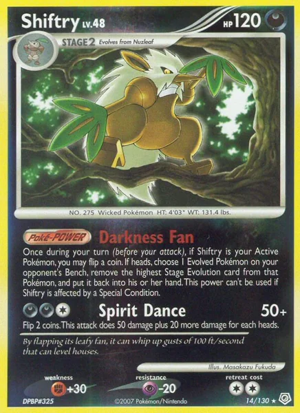 Shiftry card image