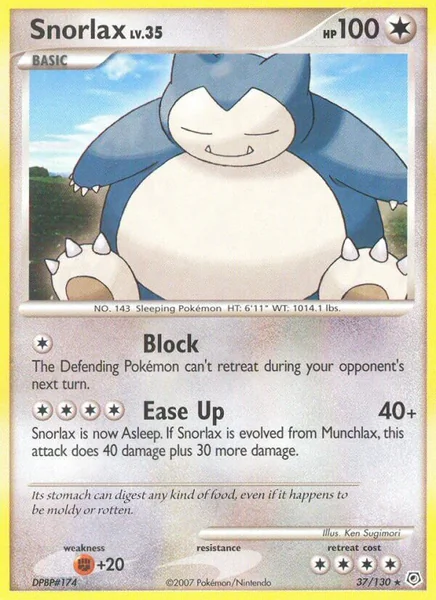 Snorlax card image