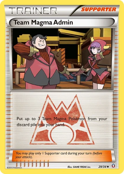 Team Magma Admin card image