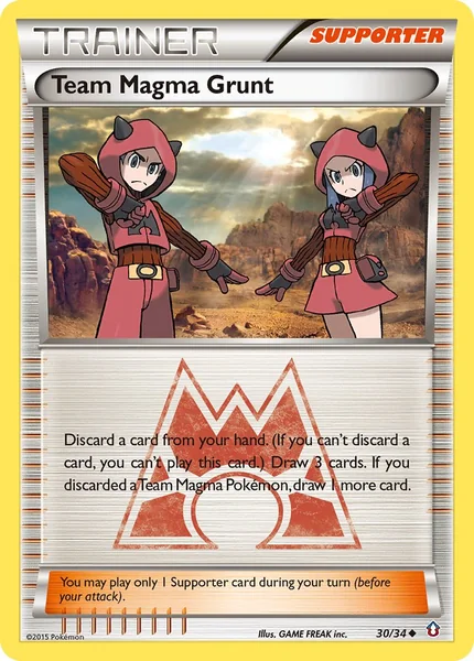 Team Magma Grunt card image