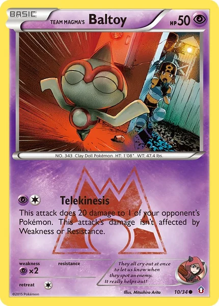 Team Magma's Baltoy card image