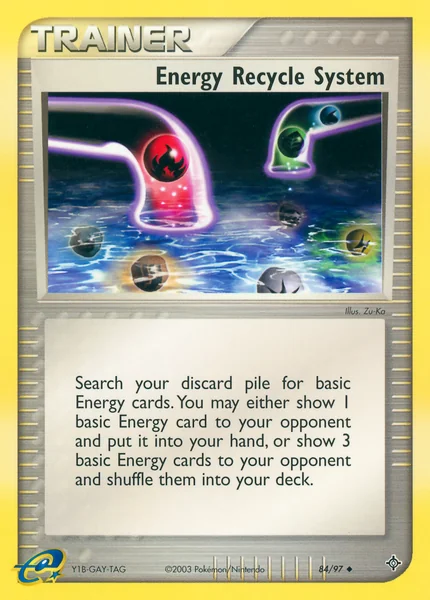 Energy Recycle System card image