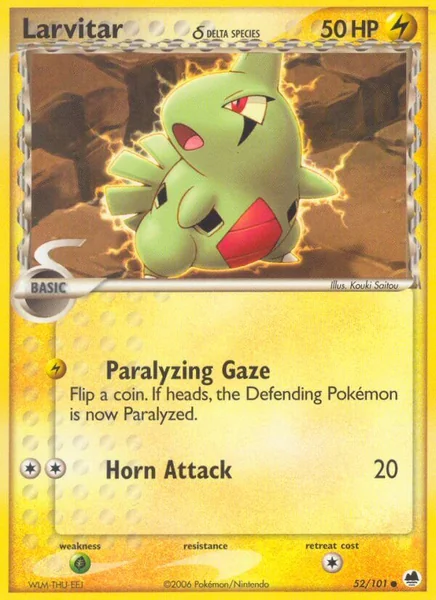 Larvitar card image