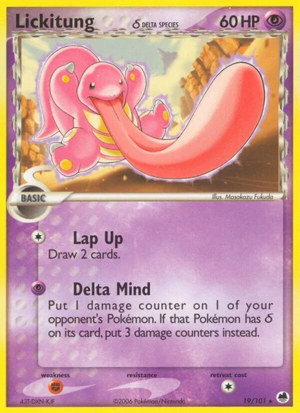 Lickitung card image