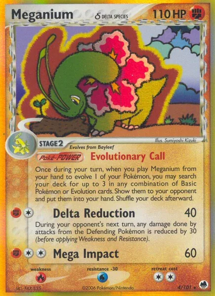 Meganium card image
