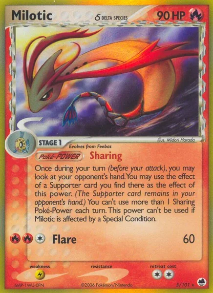 Milotic card image